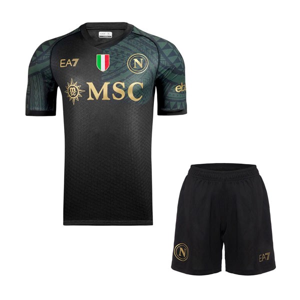 Camiseta Napoli Tercera equipo Niño 2023-24